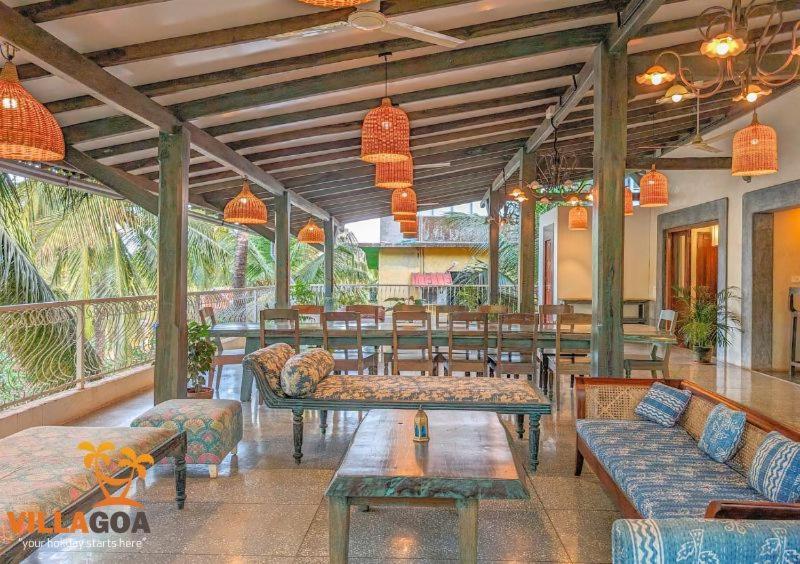 Beach Villa Morjim Zimmer foto