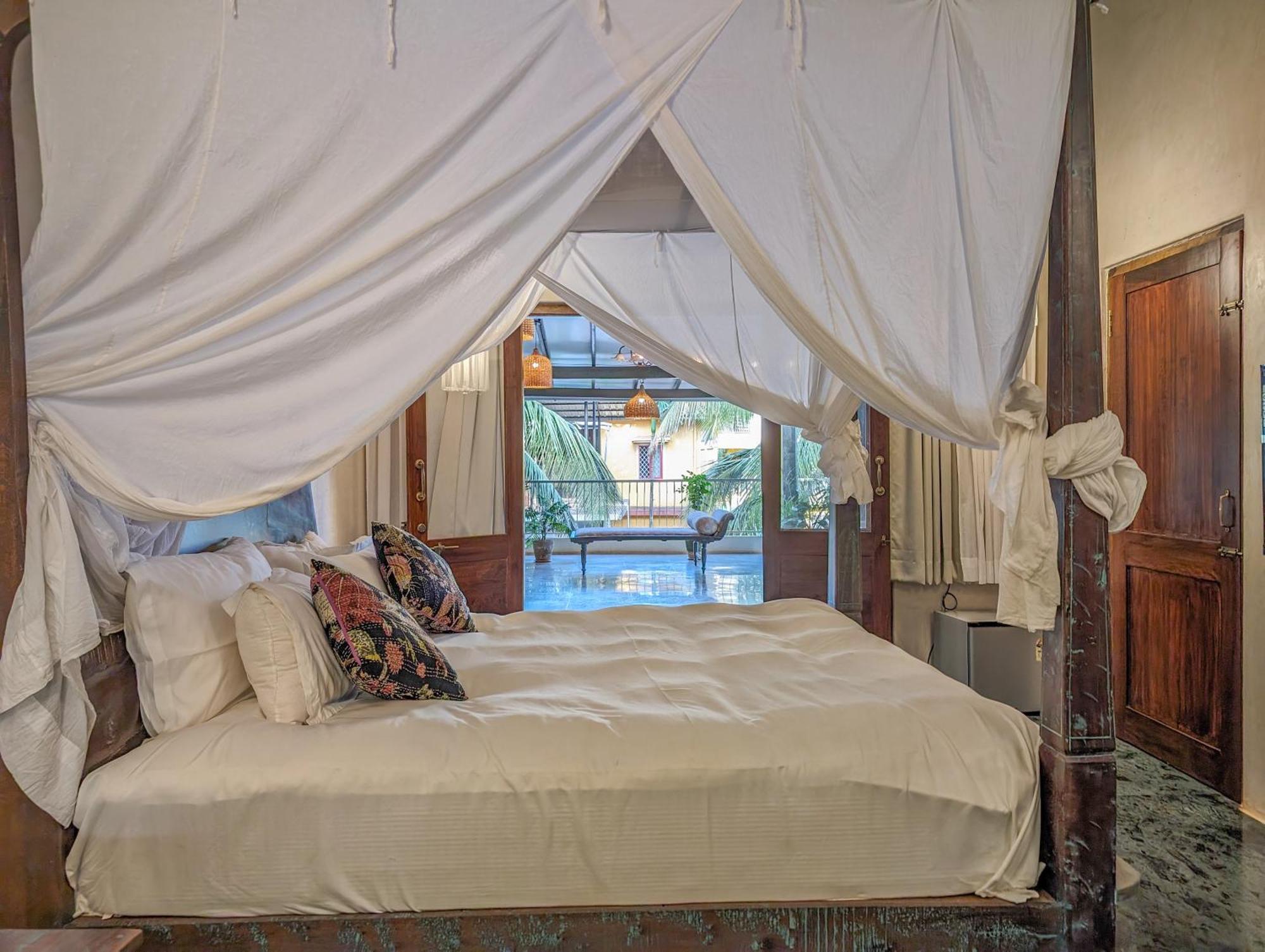 Beach Villa Morjim Zimmer foto