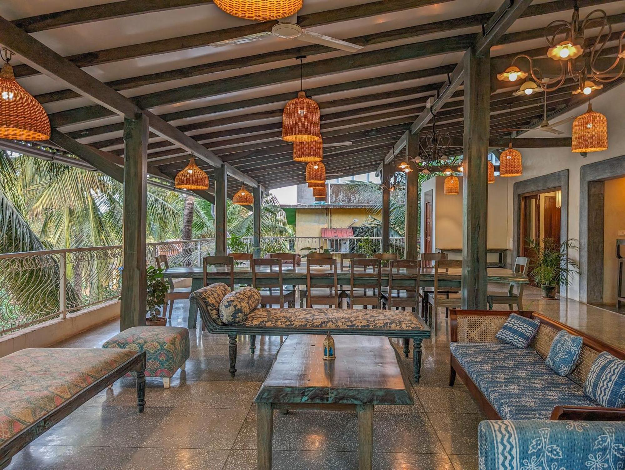 Beach Villa Morjim Zimmer foto