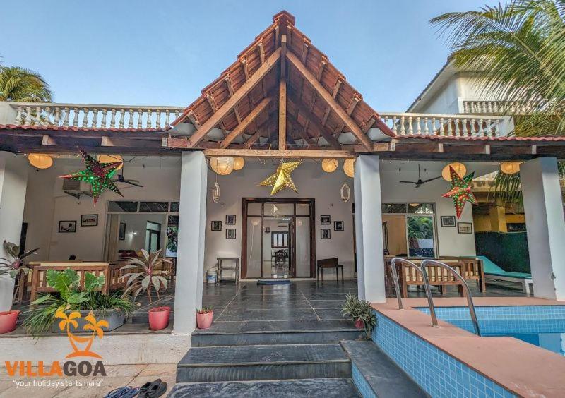 Beach Villa Morjim Zimmer foto