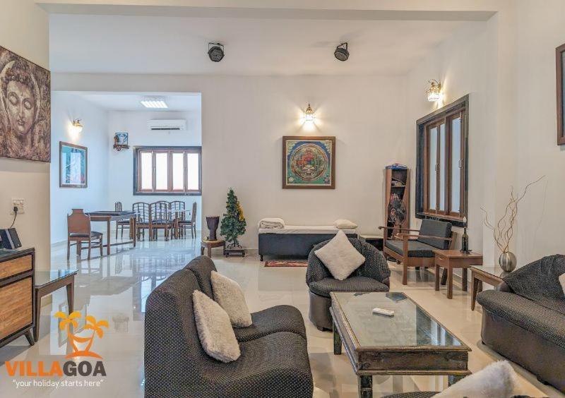 Beach Villa Morjim Zimmer foto