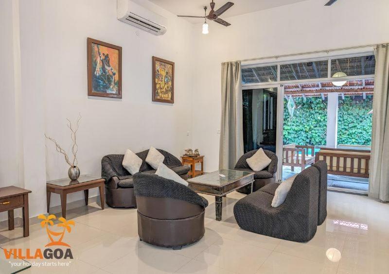 Beach Villa Morjim Zimmer foto